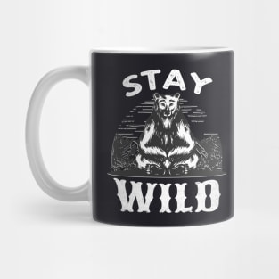 Stay Wild Bear Wilderness Mug